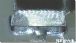 不沾錫，空焊不沾錫
