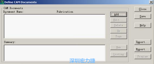 至此文件也已分析完及做了相應(yīng)的優(yōu)化和調(diào)整，接著可以按Alt+F、C打開CAM輸出窗口。